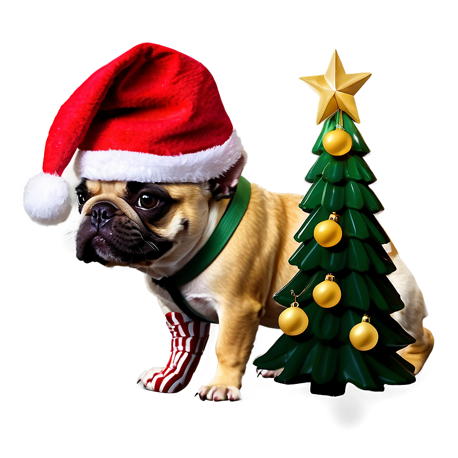 French Bulldog Christmas Png 06202024 PNG