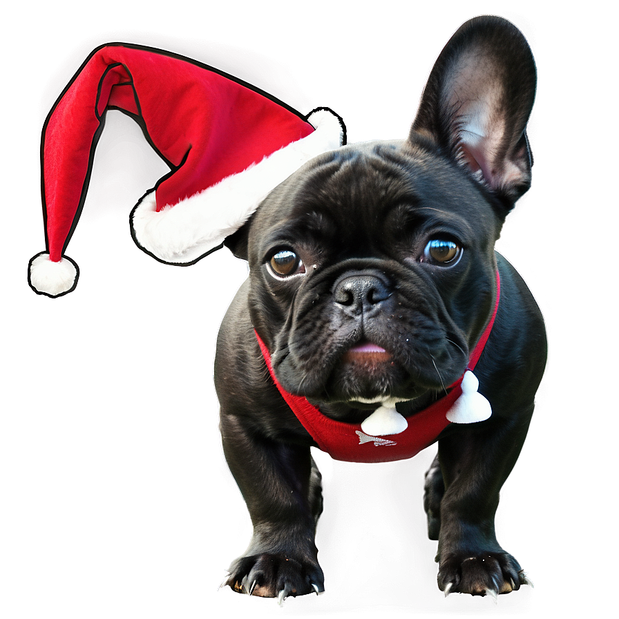 French Bulldog Christmas Png Coj52 PNG