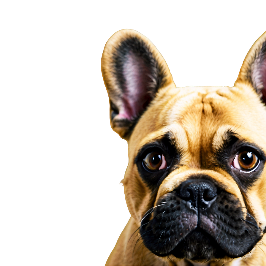 French Bulldog Face Png Pph PNG