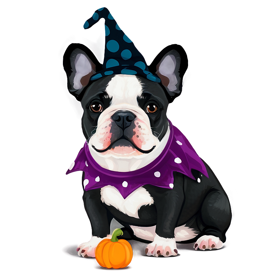 French Bulldog Halloween Png Sko PNG