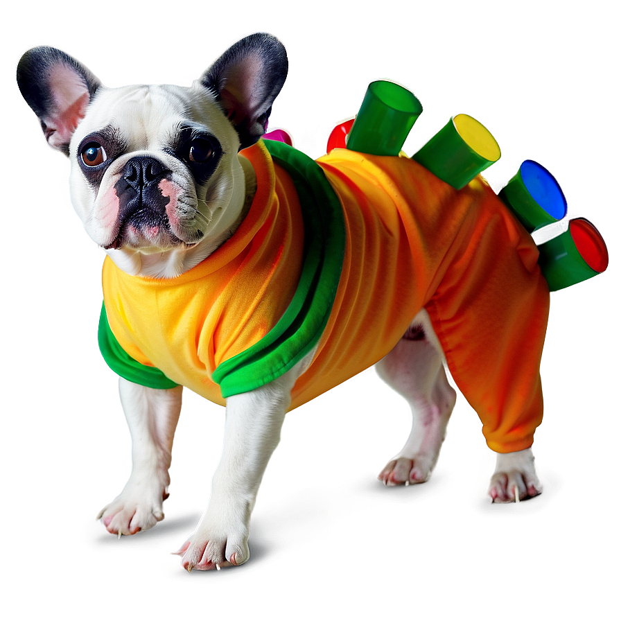 French Bulldog In Costume Png 06202024 PNG