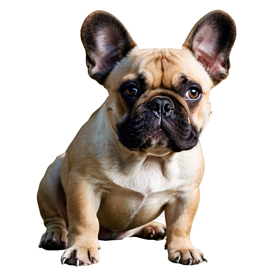 French Bulldog Lying Down Png Mjt40 PNG