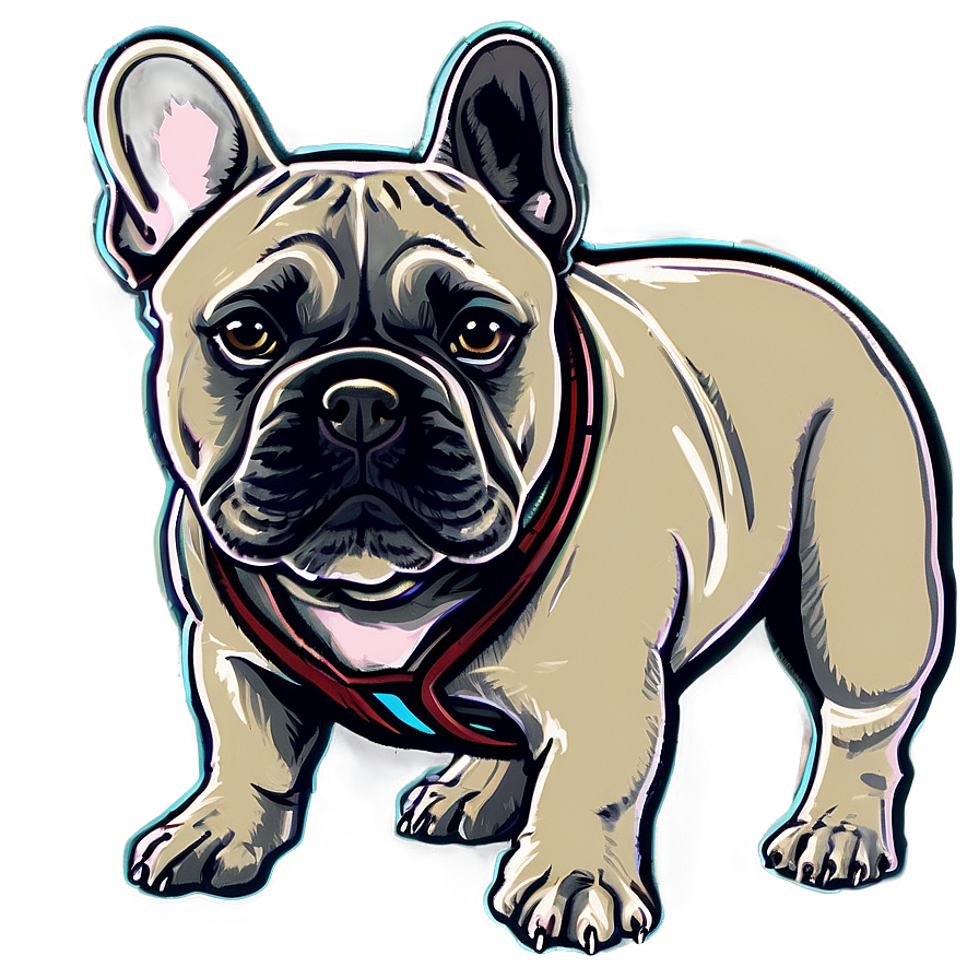 French Bulldog Outline Png 96 PNG