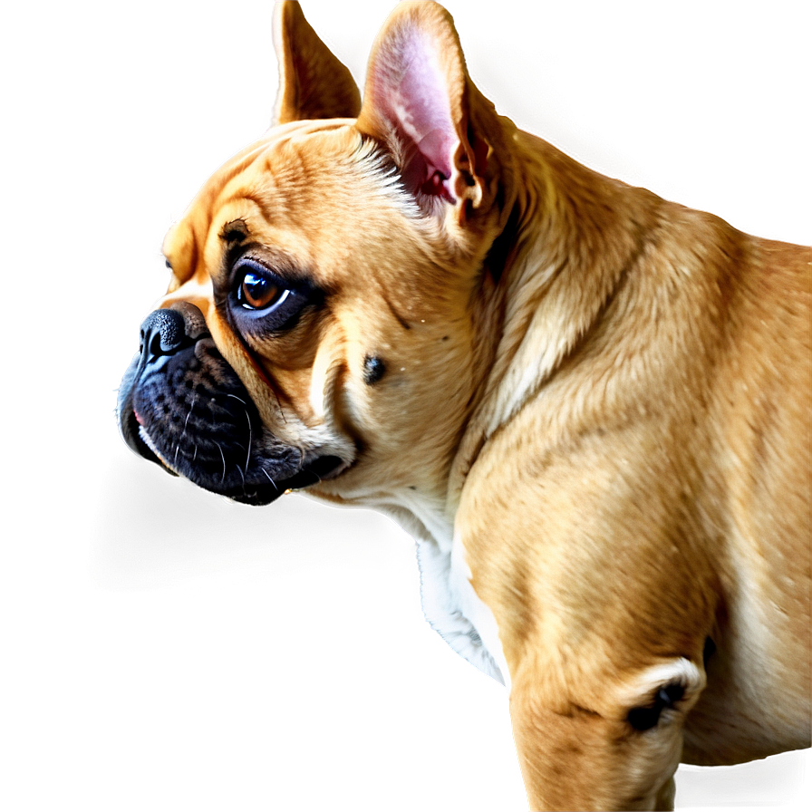 French Bulldog Side View Png Pwa PNG