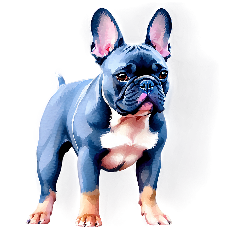 French Bulldog Watercolor Png Yrx PNG