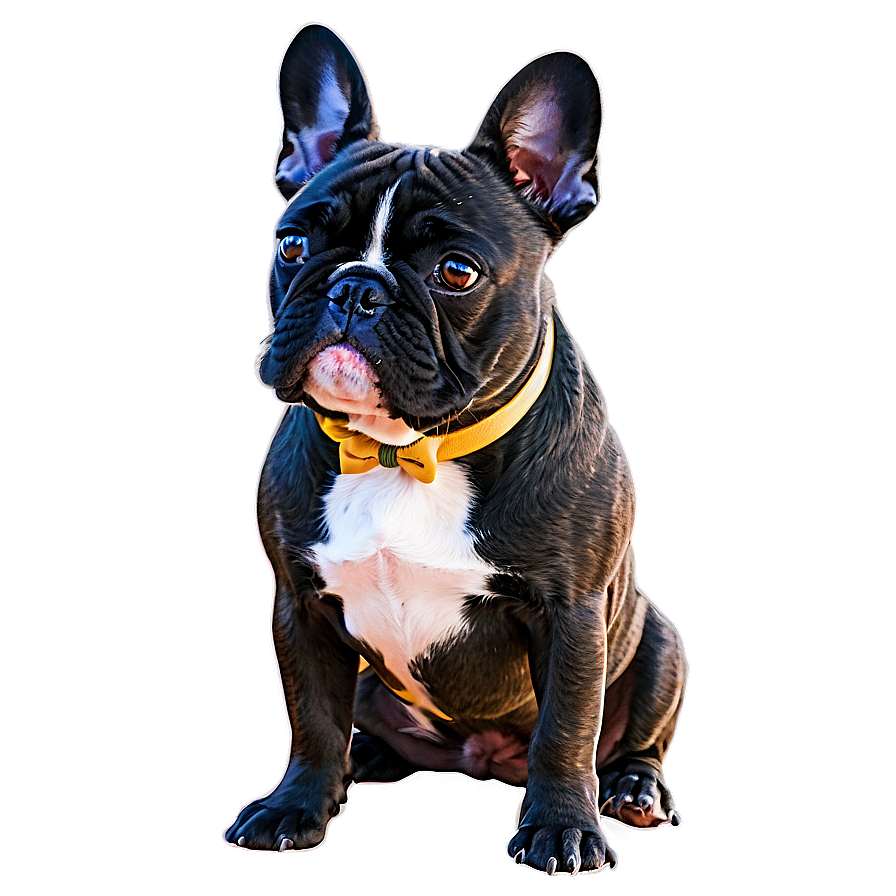 French Bulldog With Bow Png 74 PNG