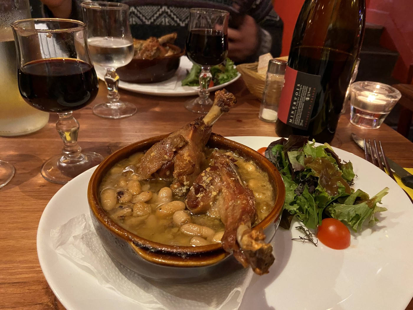 Delectable French Duck Cassoulet Wallpaper