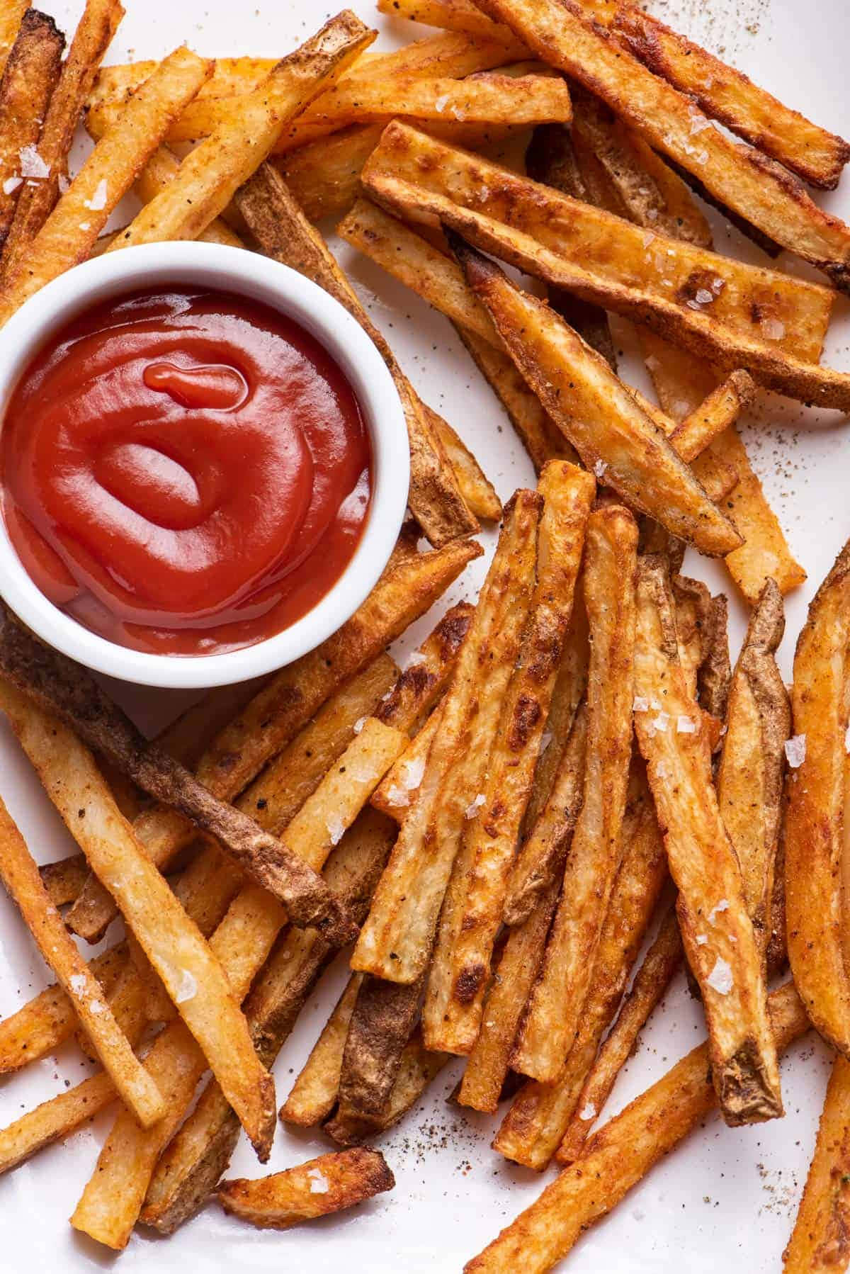 Delicious French Fries Ready To Be Enjoyed