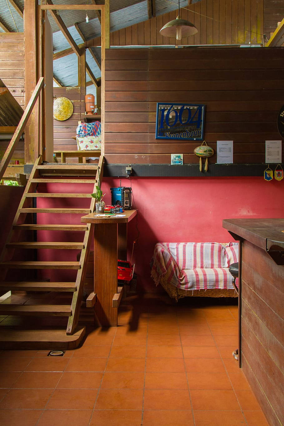 Interiorde Una Casa En La Guayana Francesa Fondo de pantalla