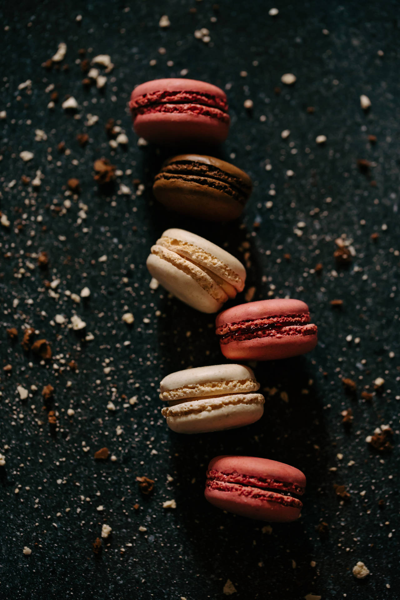 French Macarons Top Iphone Wallpaper