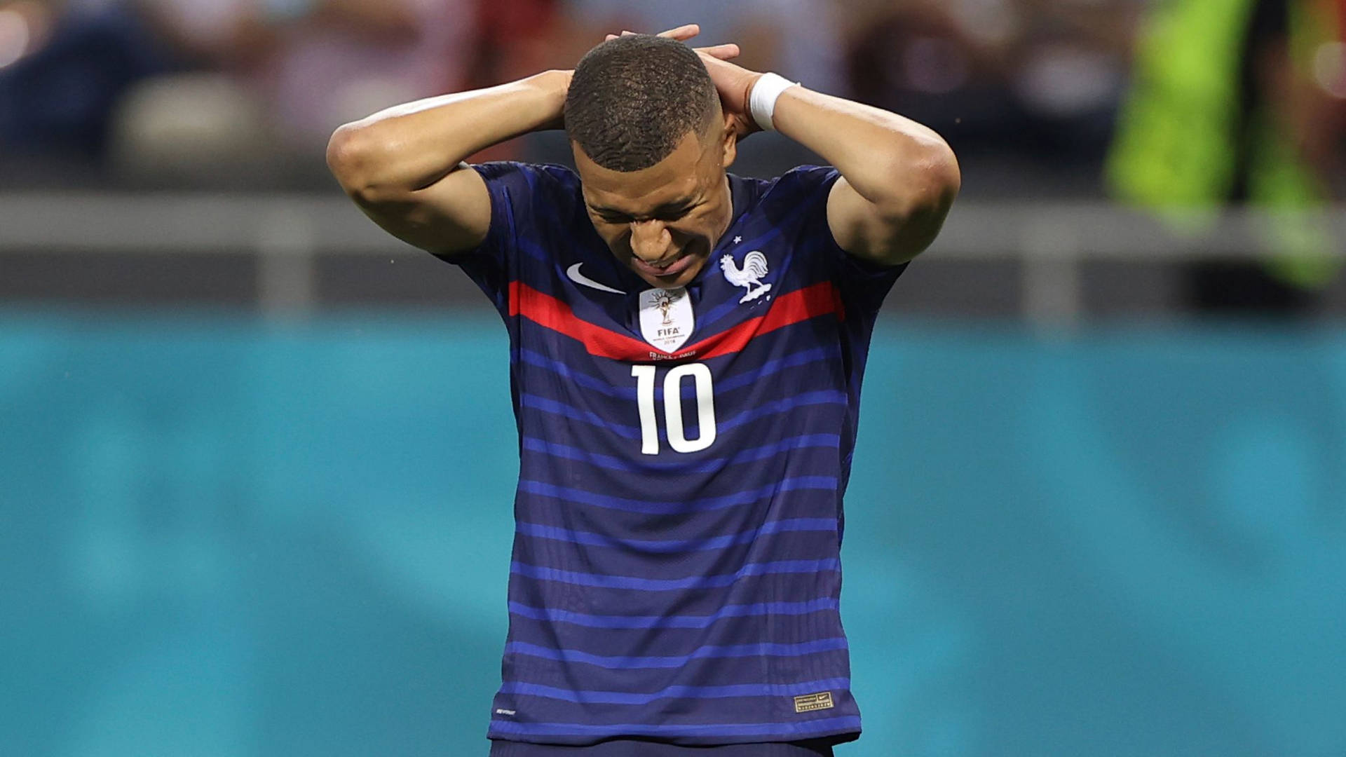 French National Football Team Frustrated Kylian Mbappe