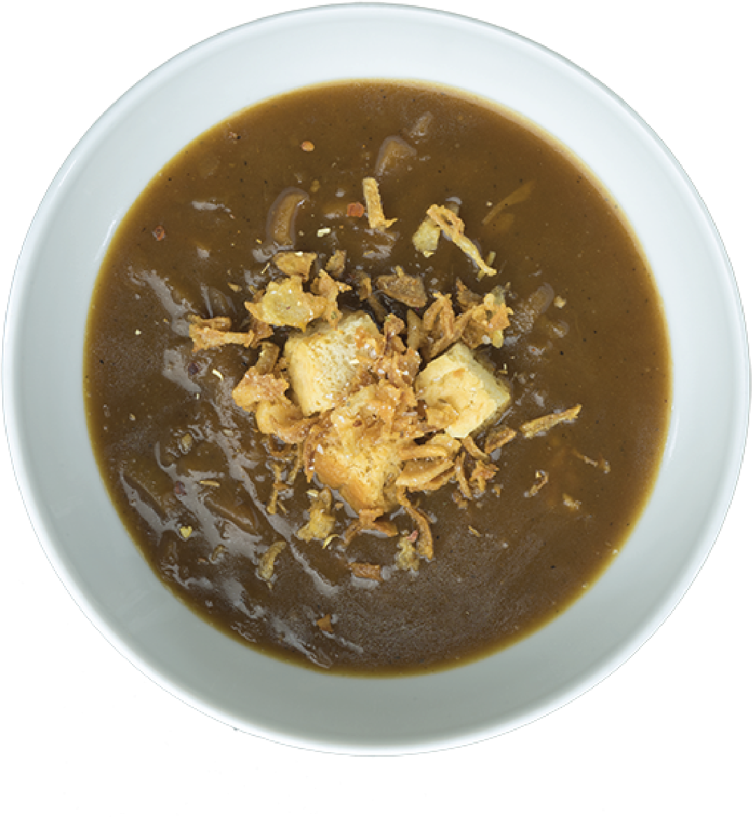 French Onion Soupwith Croutons PNG