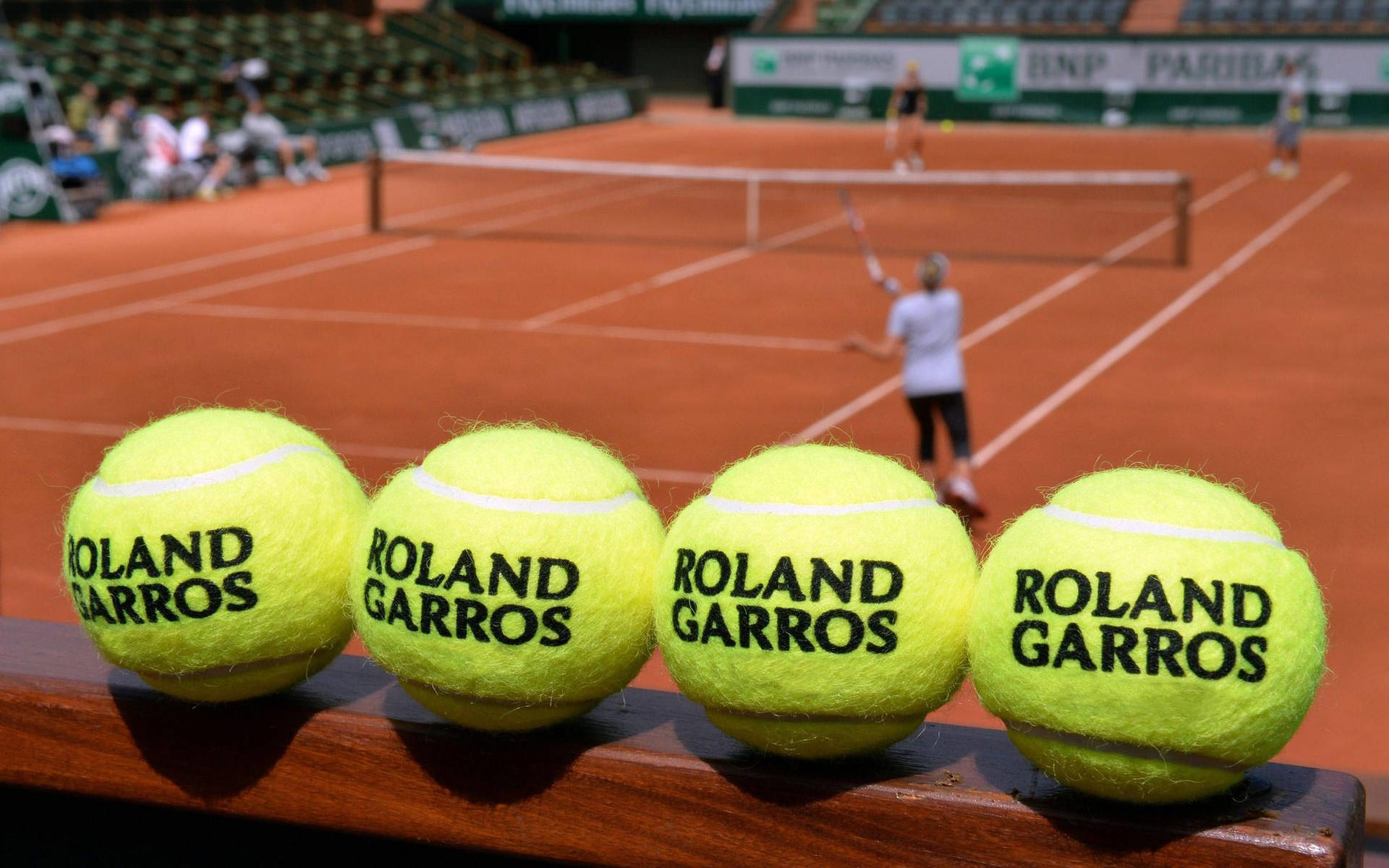 French Open Tennis Balls Wallpaper