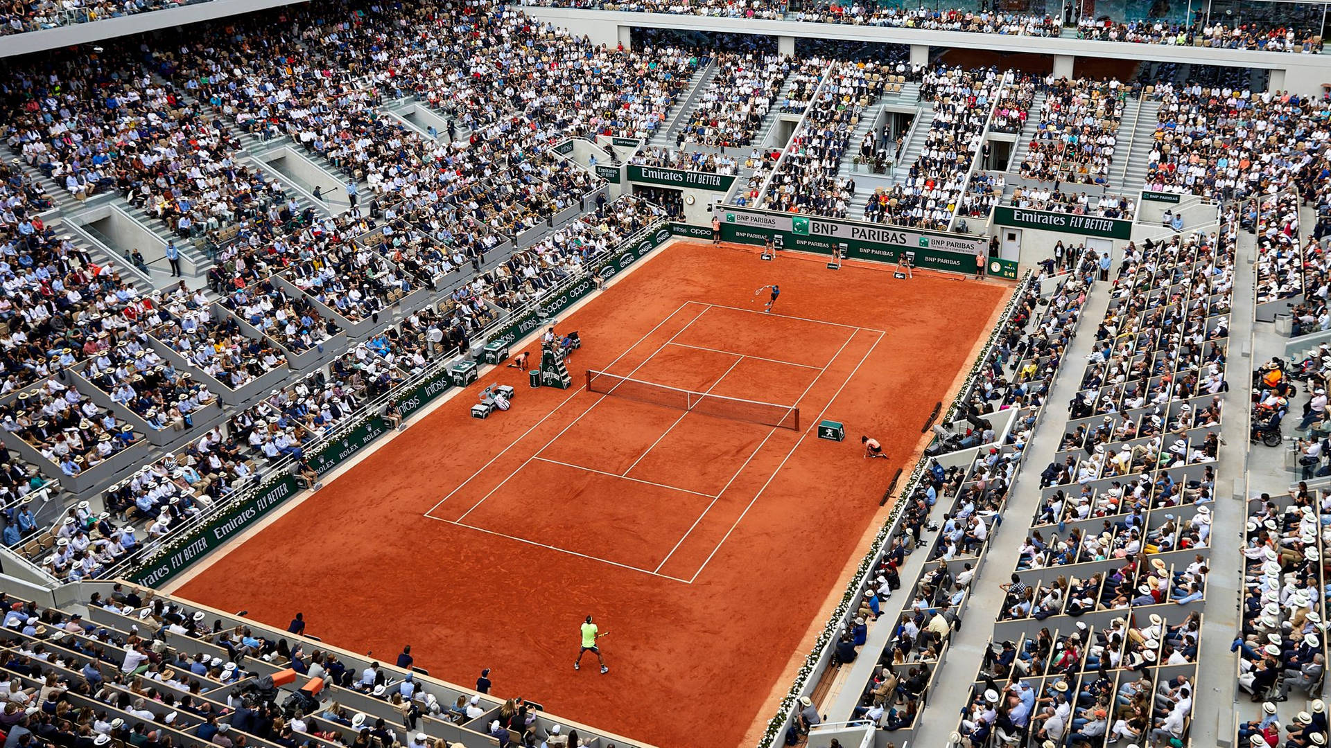 French Open Tennis Stadium Wallpaper