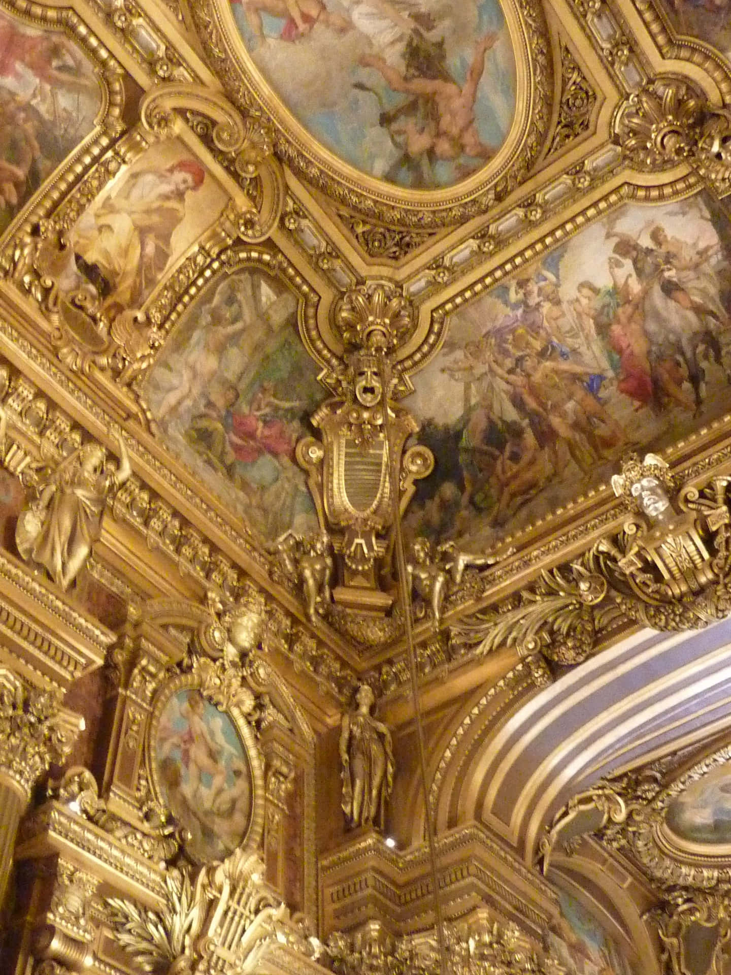 Franskpalais Garnier Klassisk Konstbild
