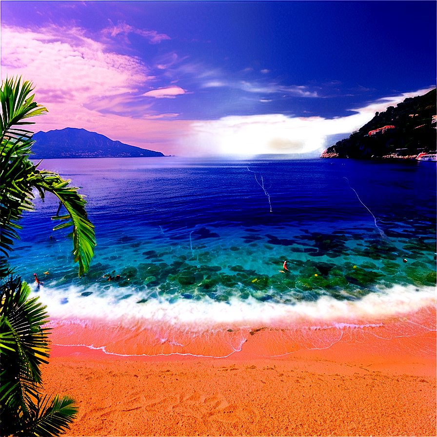 Download French Riviera Beach Png Jtg10 | Wallpapers.com