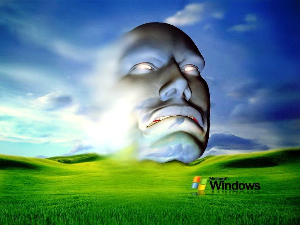 Broken Microsoft | Windows XP Bliss Wallpaper | Know Your Meme