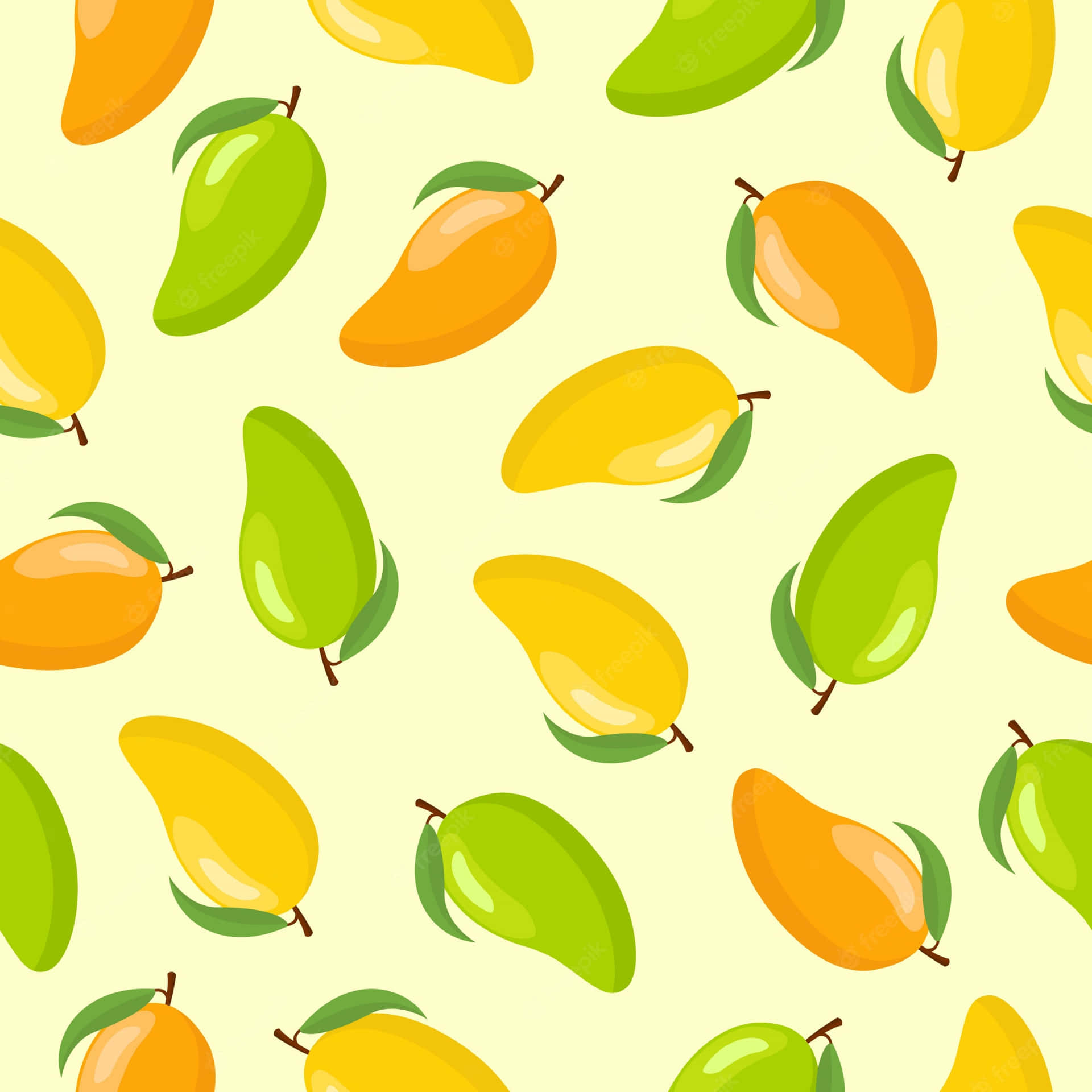 Fresh And Juicy Mango Background