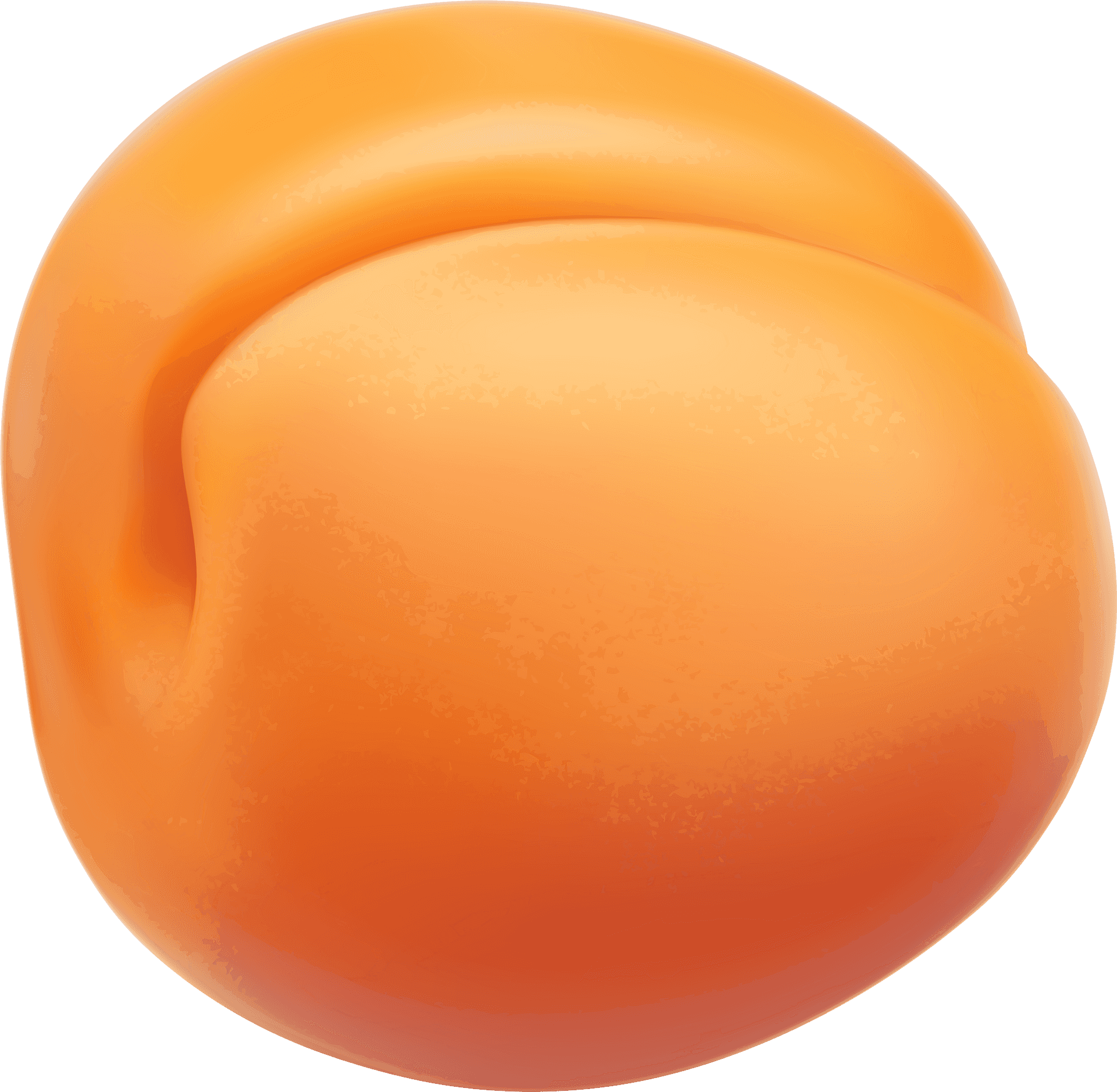 Fresh Apricot Single Fruit PNG