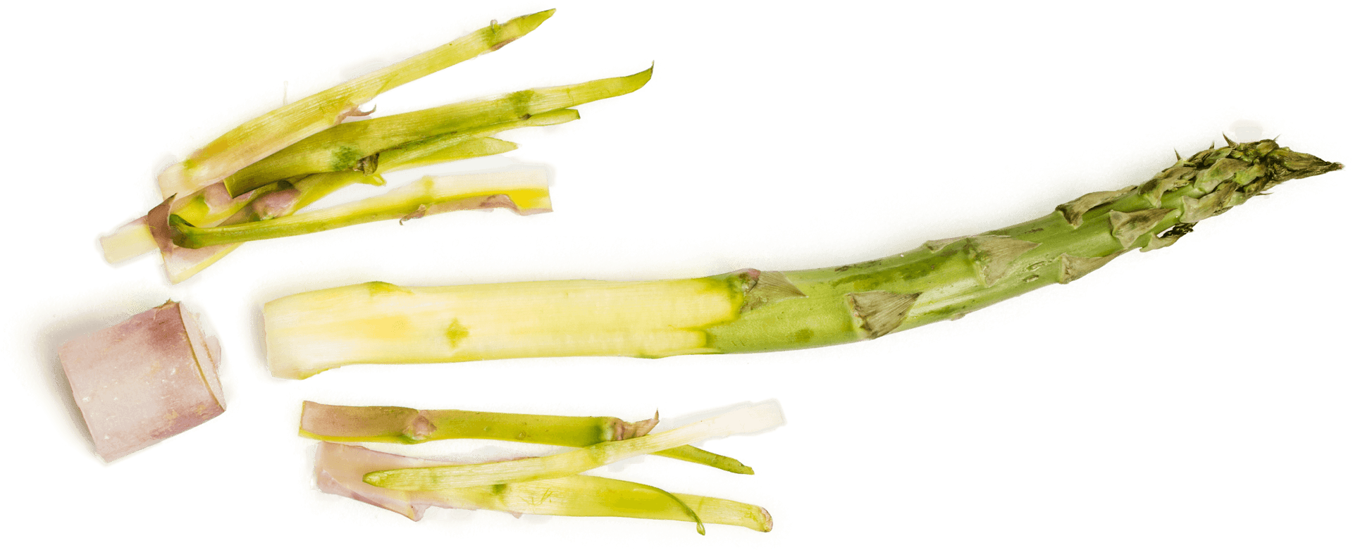 Fresh Asparagus Stalks Transparent Background PNG
