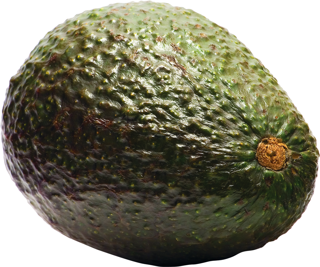 Fresh Avocado Single Fruit PNG