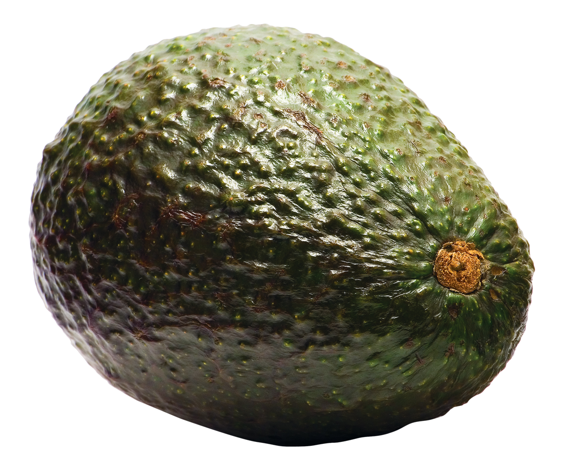 Fresh Avocado Single Fruit PNG