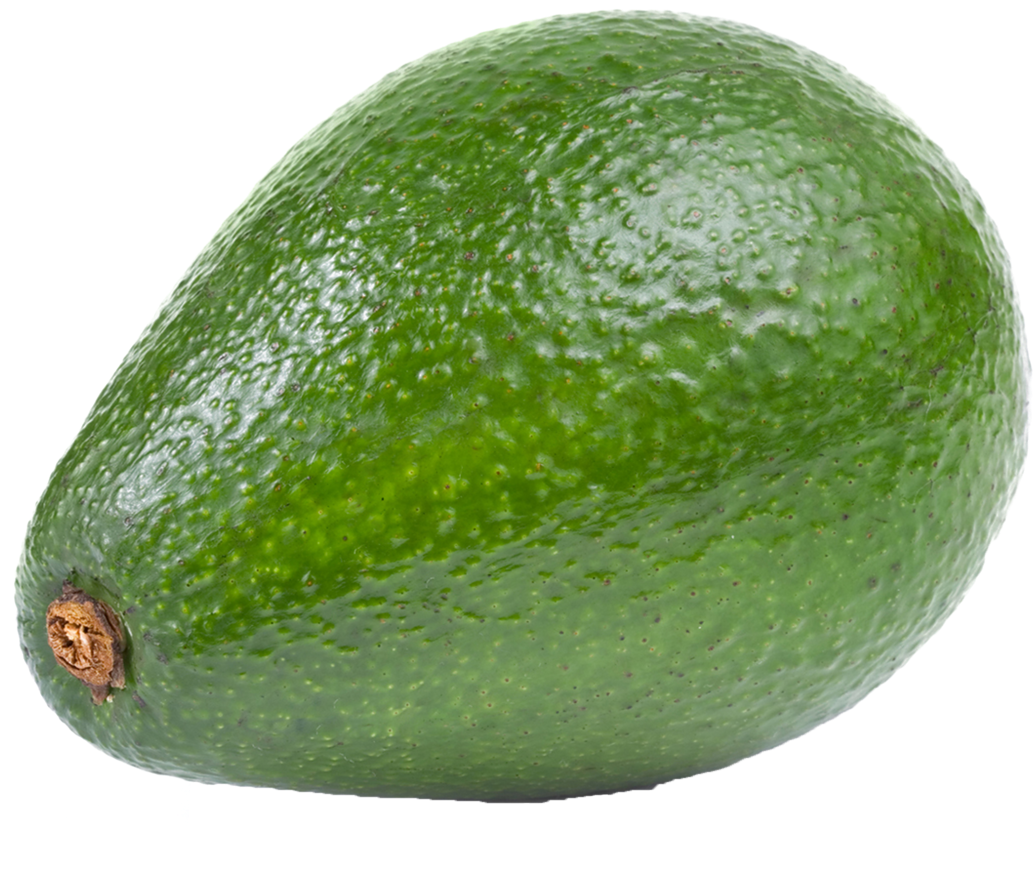 Fresh Avocado Single Fruit PNG