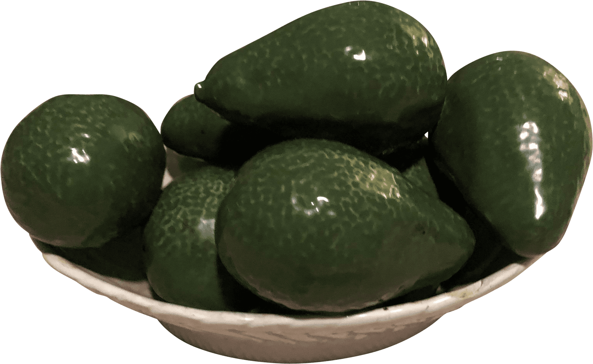 Fresh Avocadosin Bowl PNG