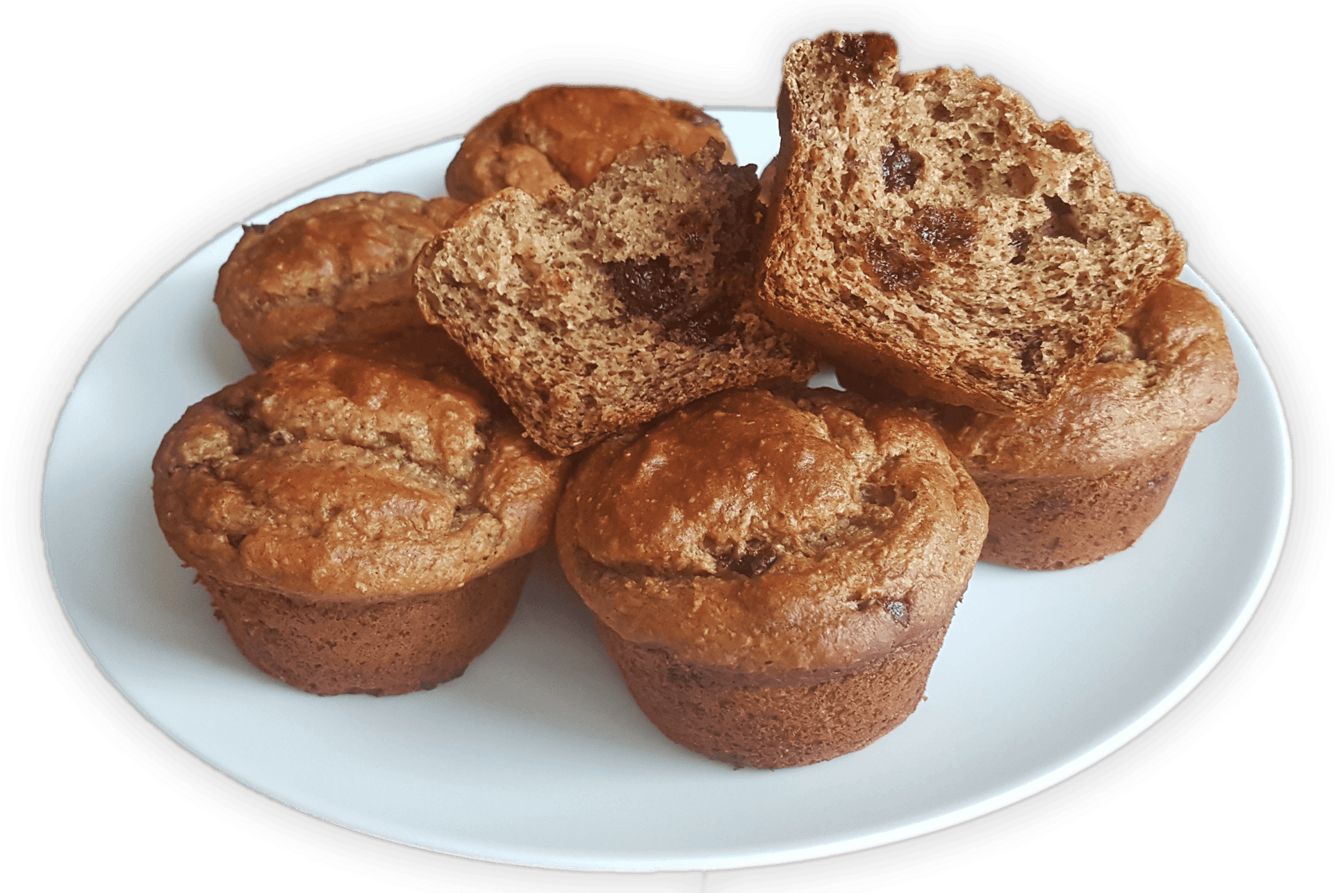 Fresh Baked Chocolate Chip Muffins.png PNG