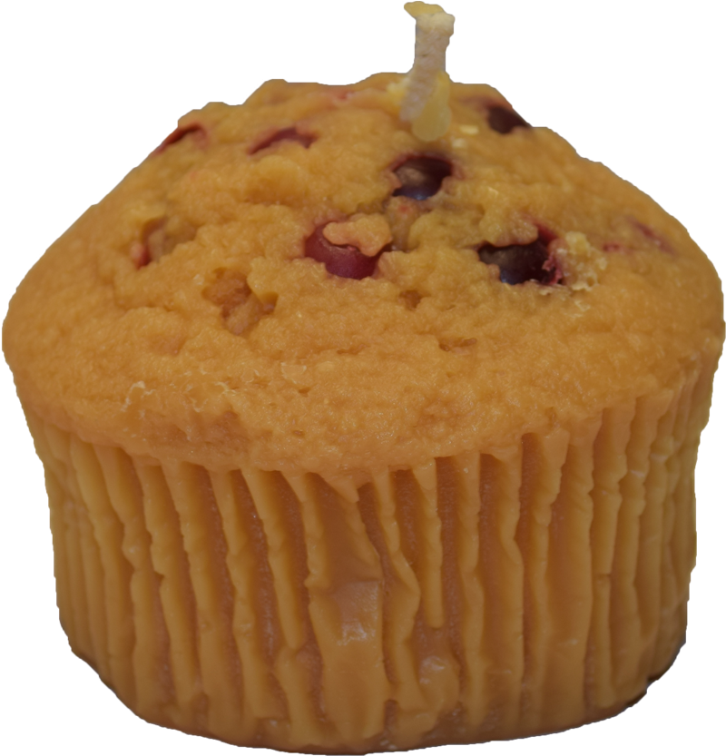 Fresh Baked Cranberry Muffin PNG