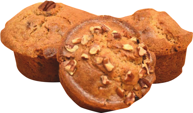 Fresh Baked Muffins Transparent Background PNG