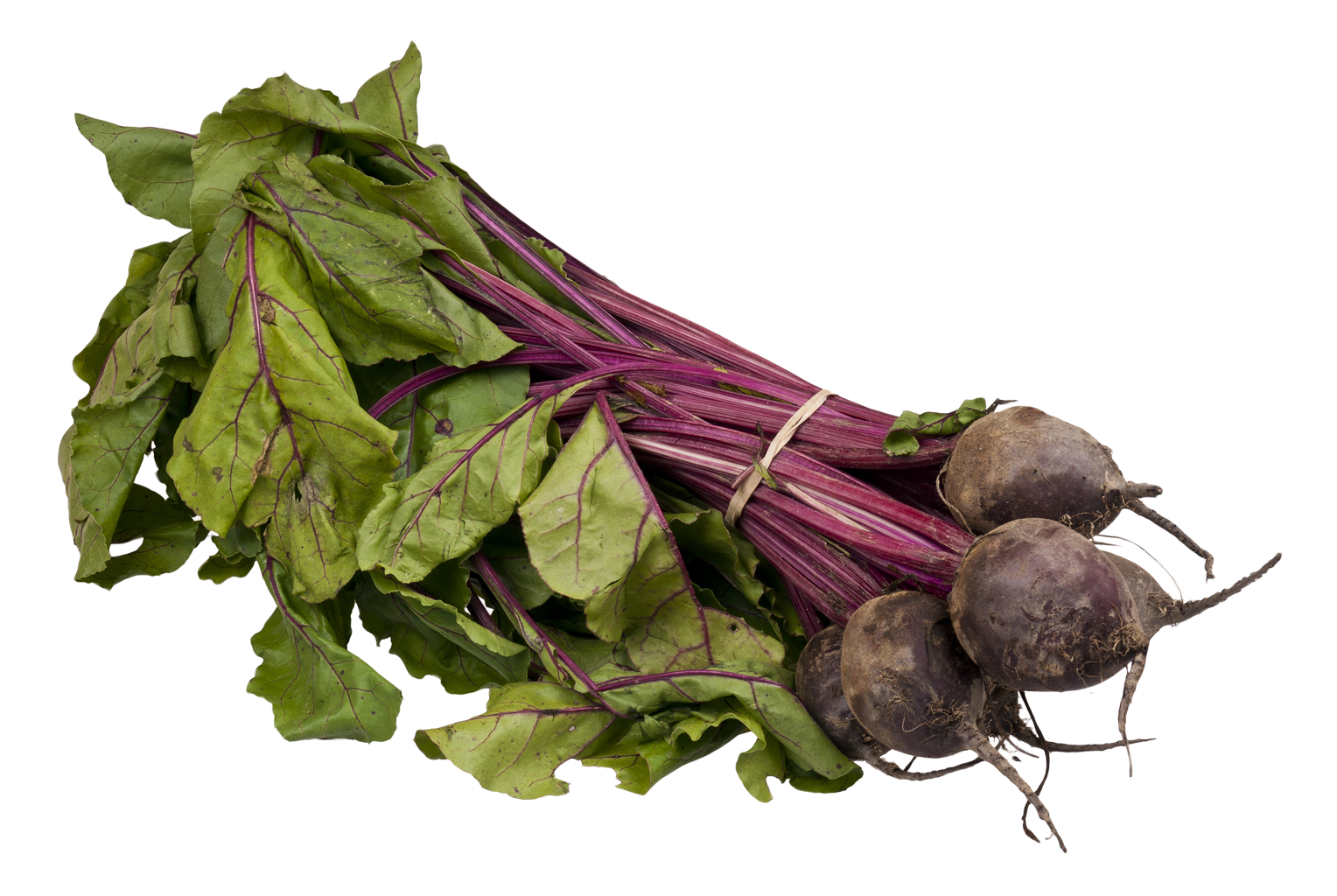 Fresh Beetroot Bunchwith Leaves PNG