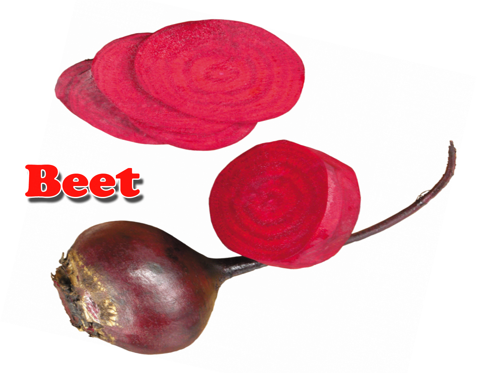 Fresh Beetrootand Slices.png PNG