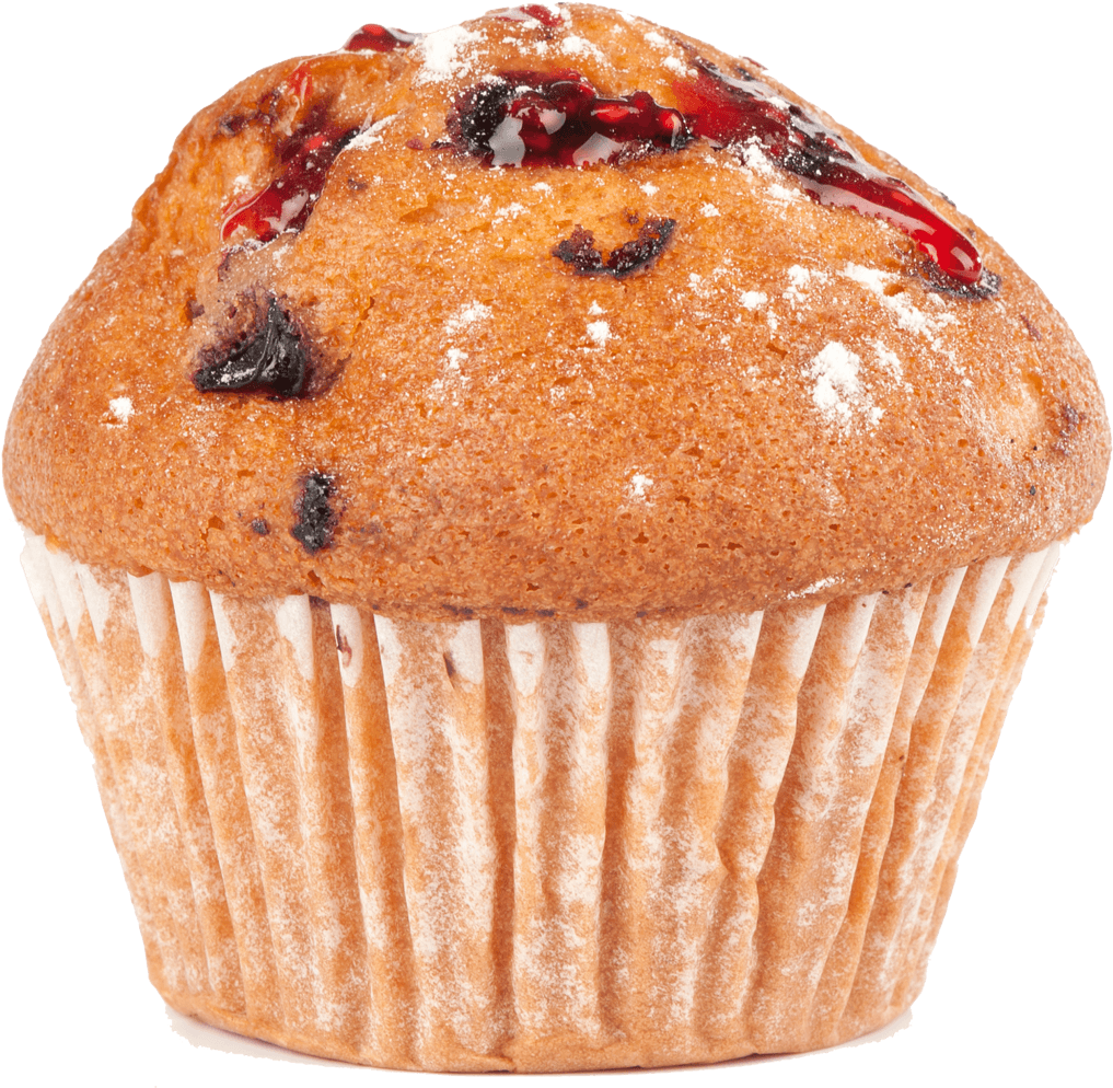 Fresh Berry Muffin Isolated.png PNG