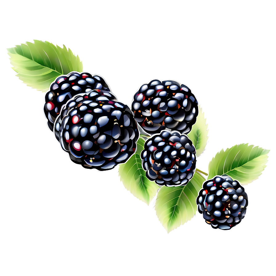 Download Fresh Blackberry Png Pum | Wallpapers.com