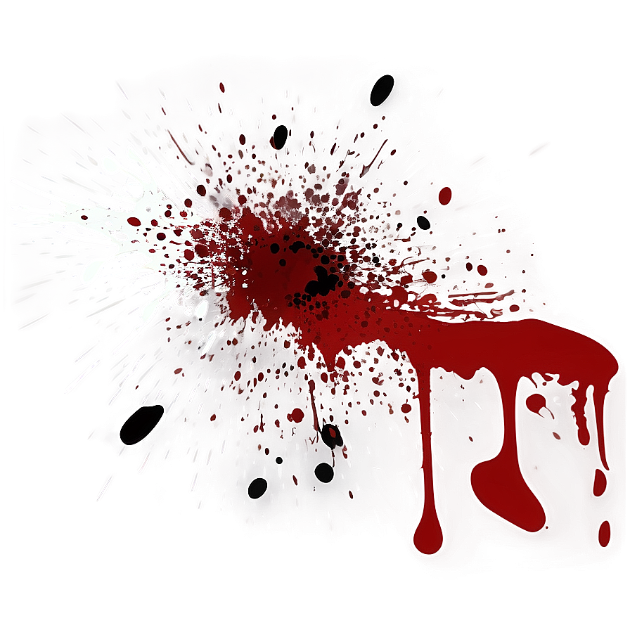 Fresh Blood Splatter Png Kmu10 PNG