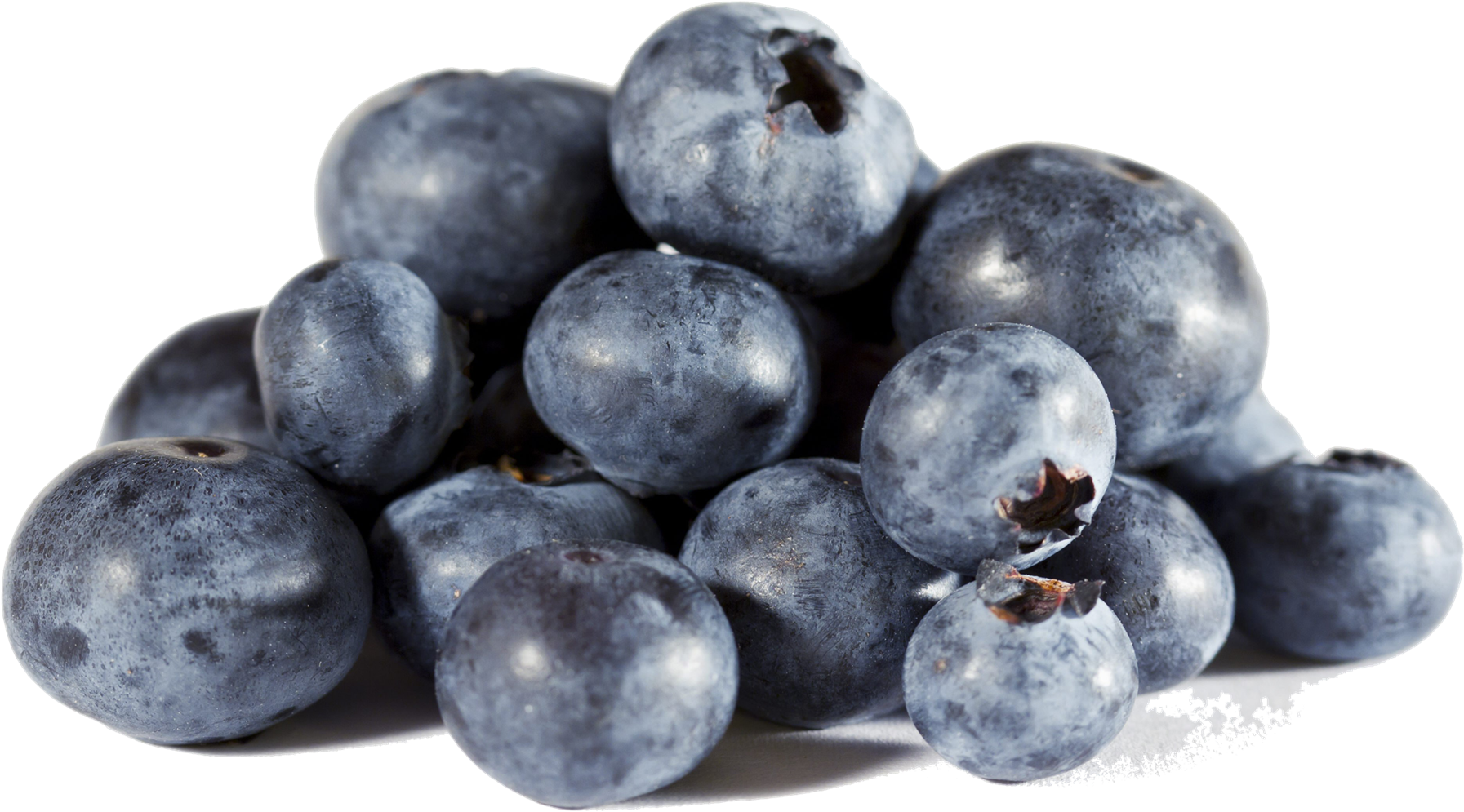 Fresh Blueberries Isolated Background PNG