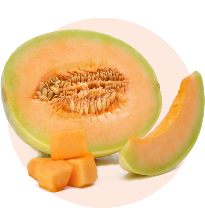 Download Fresh Cantaloupe Variety Display | Wallpapers.com