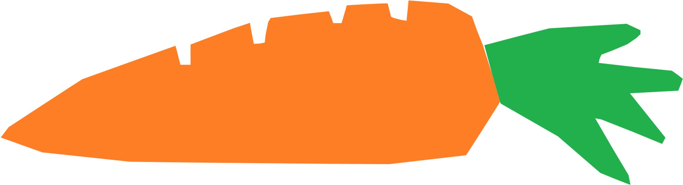 Fresh Carrot Graphic PNG