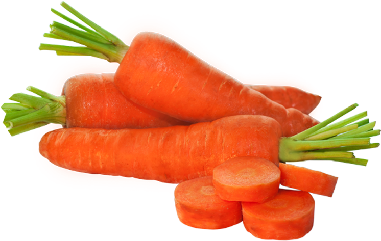 Fresh Carrotsand Slices.png PNG