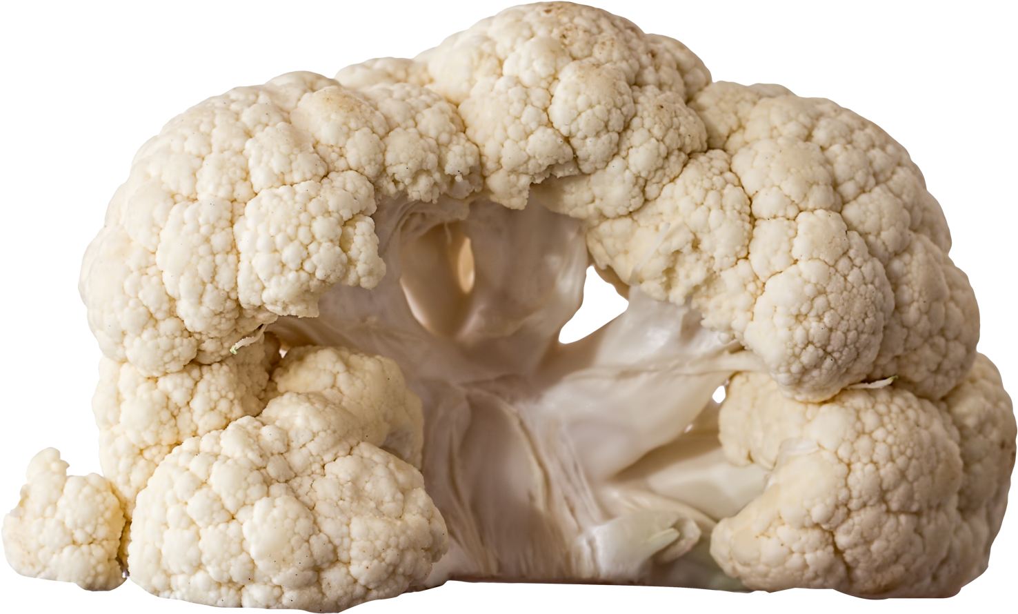 Fresh Cauliflower Closeup.png PNG
