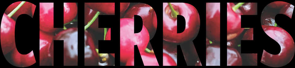 Fresh Cherries Banner Image PNG