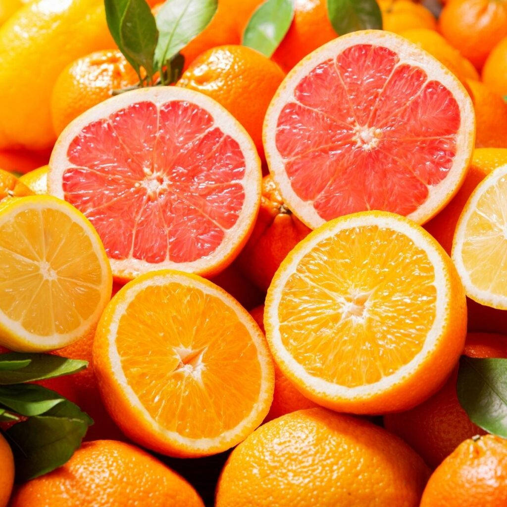 Färskcitrusfrukt Blodapelsin Wallpaper