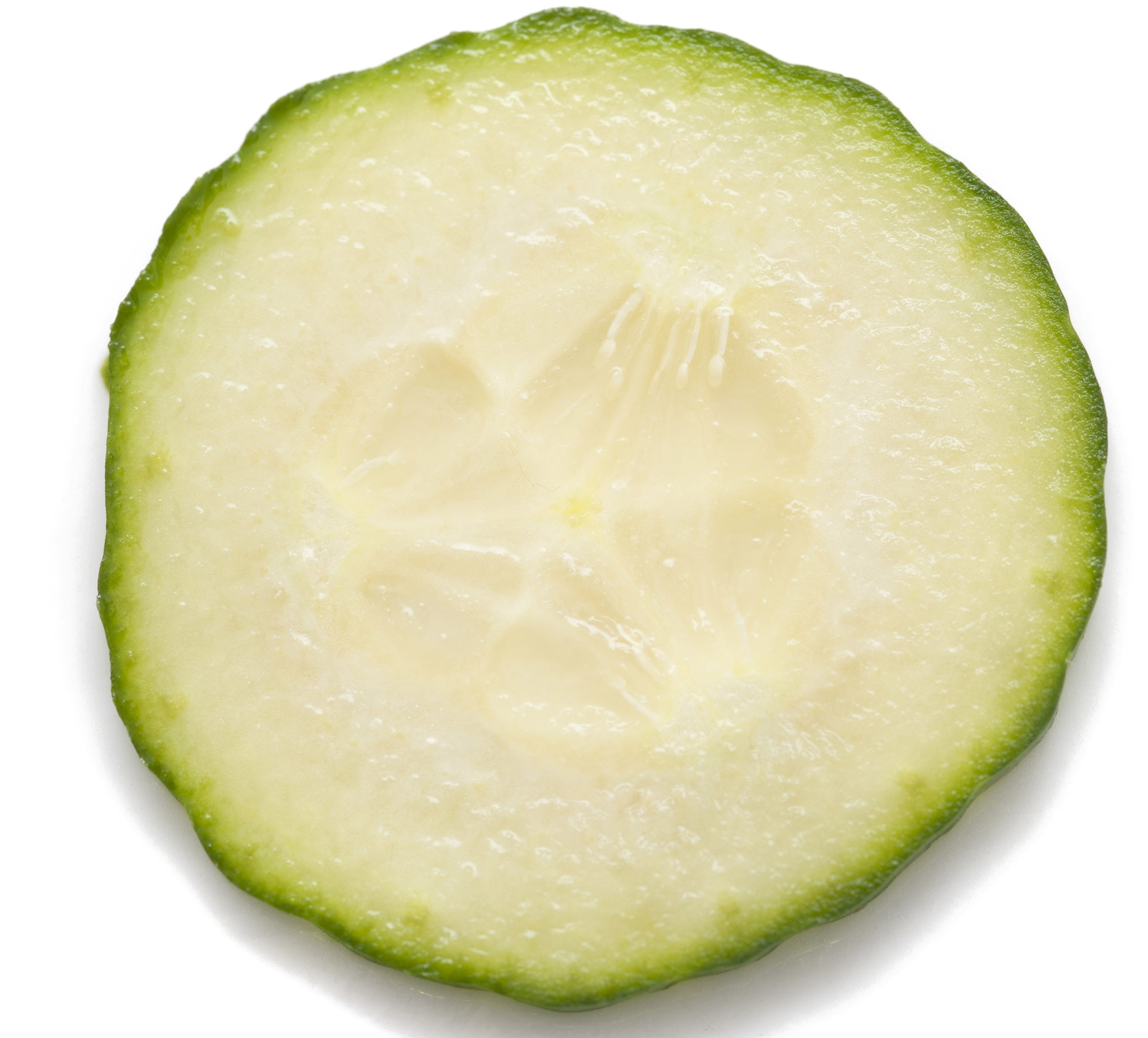 Fresh Cucumber Slice Closeup.png PNG