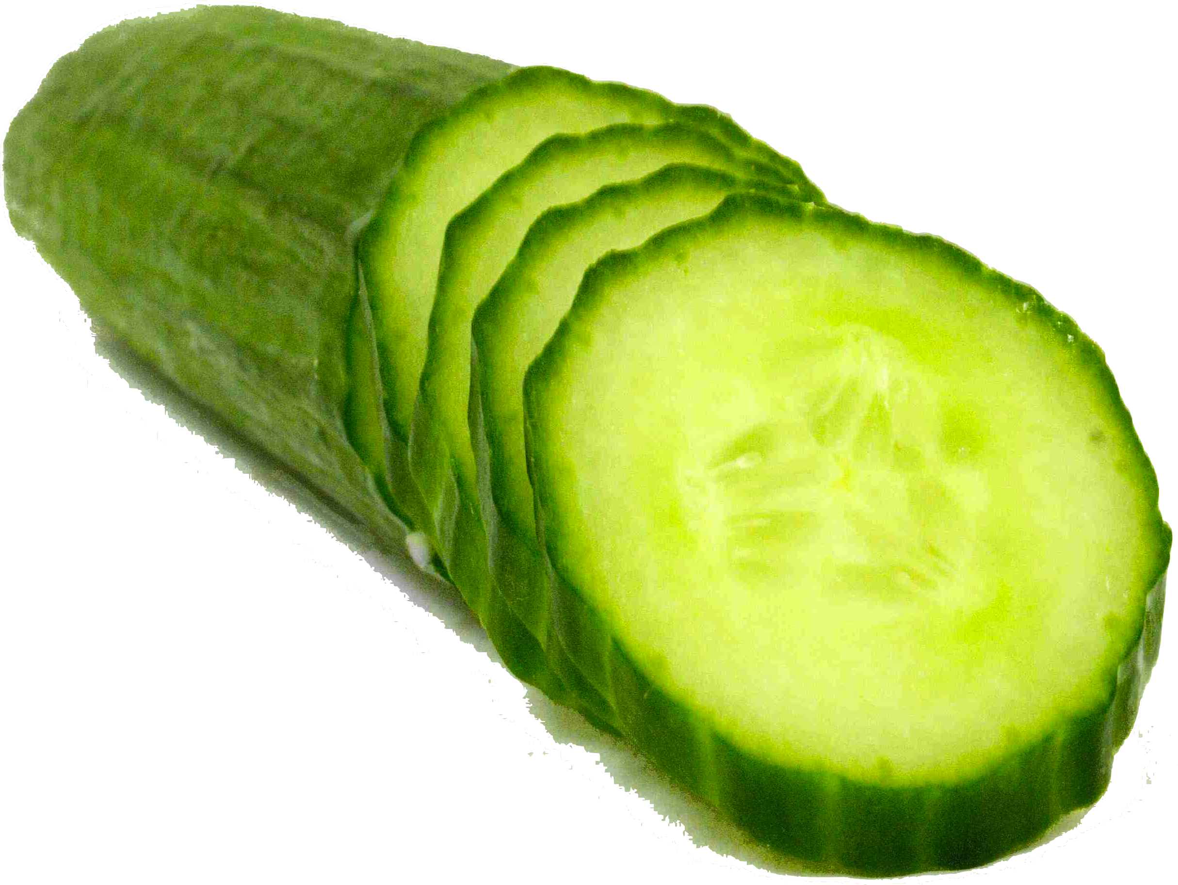 Fresh Cucumber Slices.png PNG