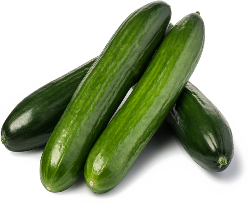 Download Fresh Cucumbers Isolated Background | Wallpapers.com