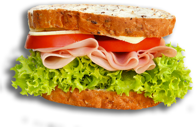 Fresh Deli Sandwich Multigrain Bread PNG