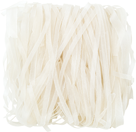 Fresh Flat Rice Noodles PNG
