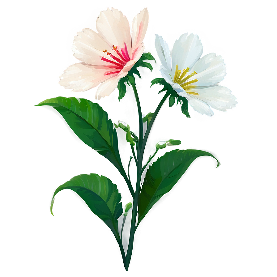 Fresh Flower Stem Png Uit PNG