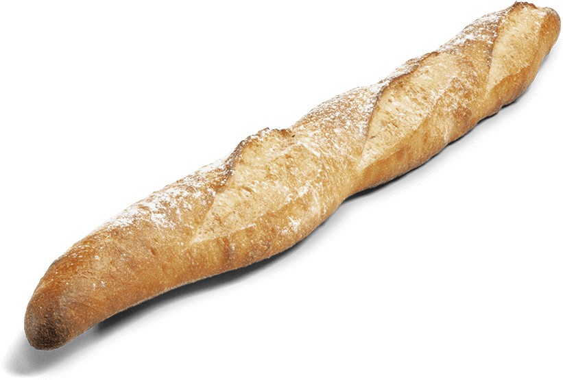 Fresh French Baguette Isolated PNG